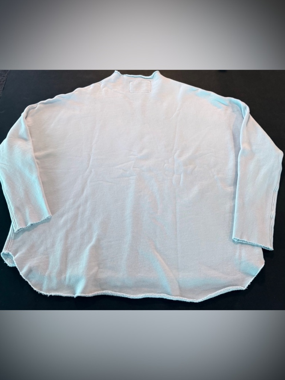 NWOT Frank and Eileen M Shirting Light Blue Triple Fleece Anna never worn - Picture 4 of 7